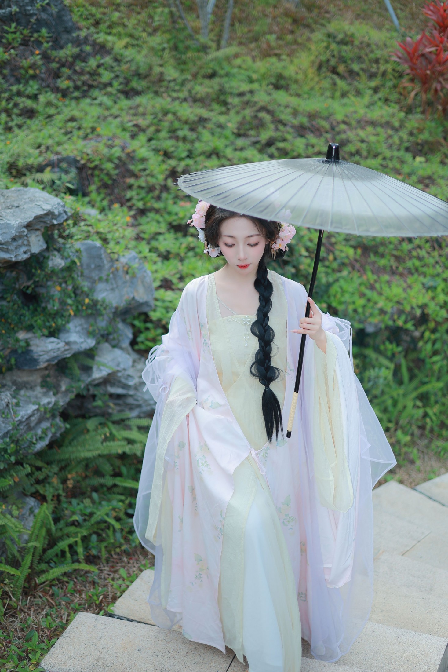 阿静 – 《素衣执伞》[36P]