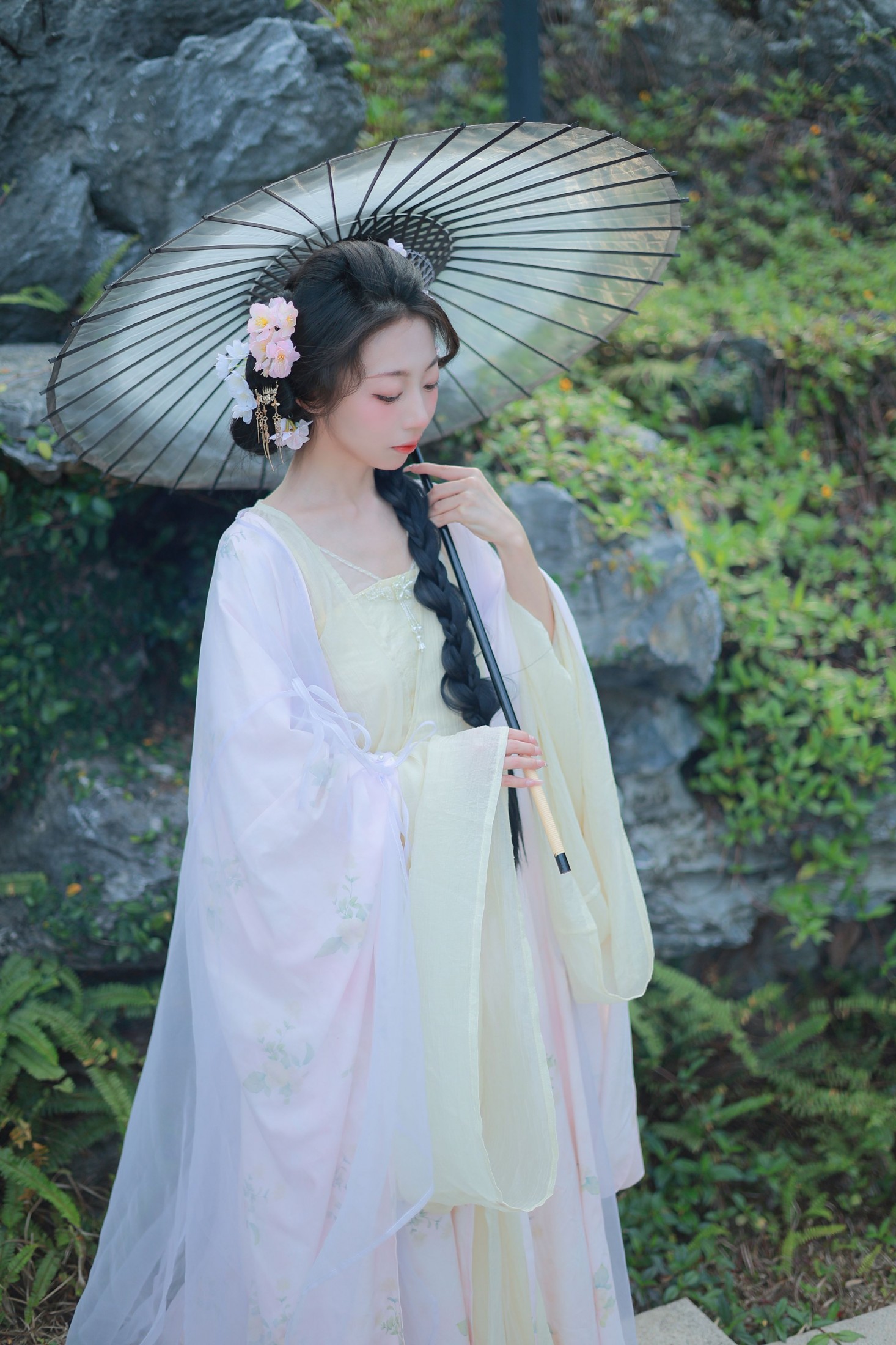 阿静 - 《素衣执伞》[36P]