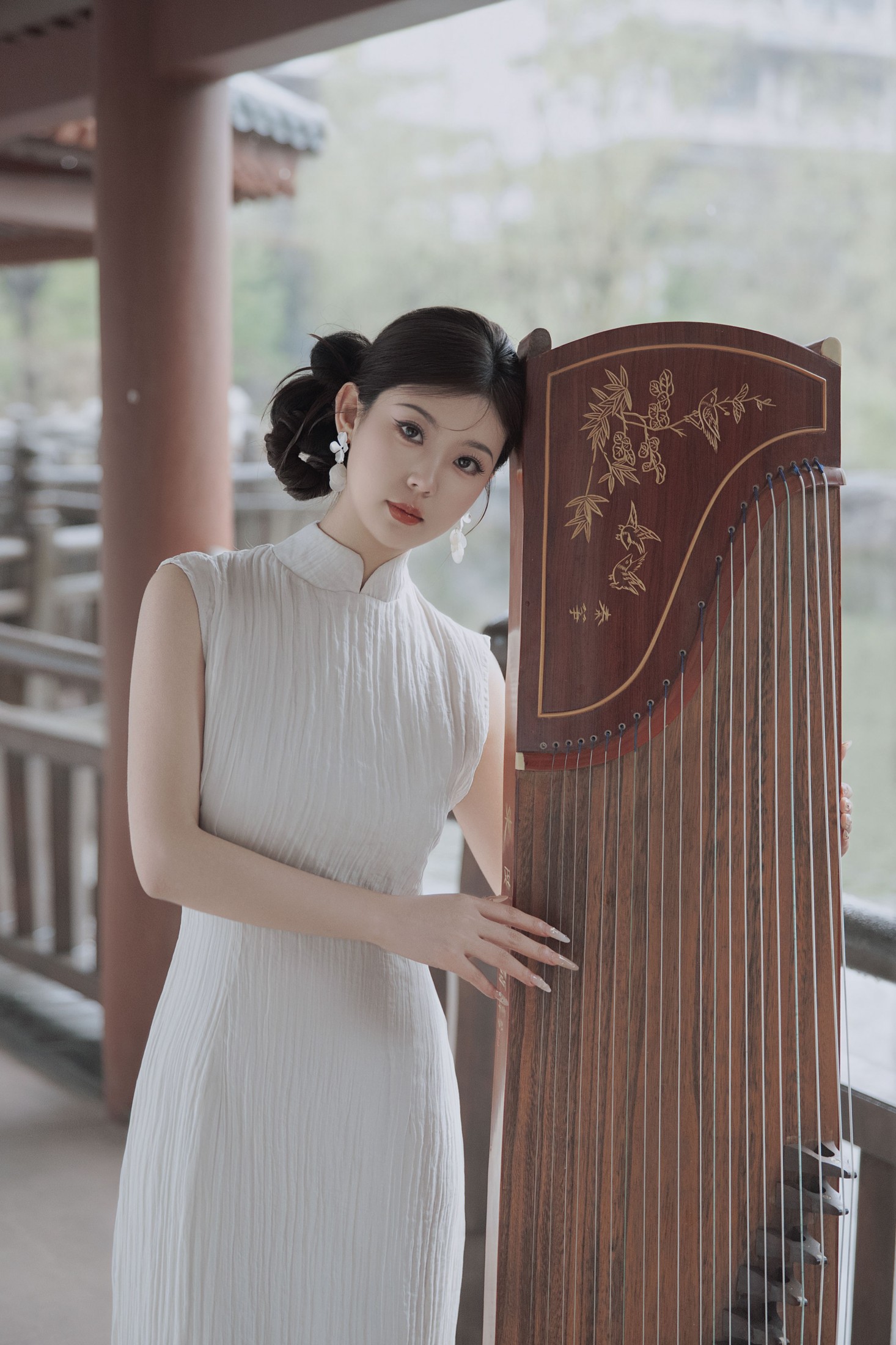 涵 - 《雨天游园》[36P]