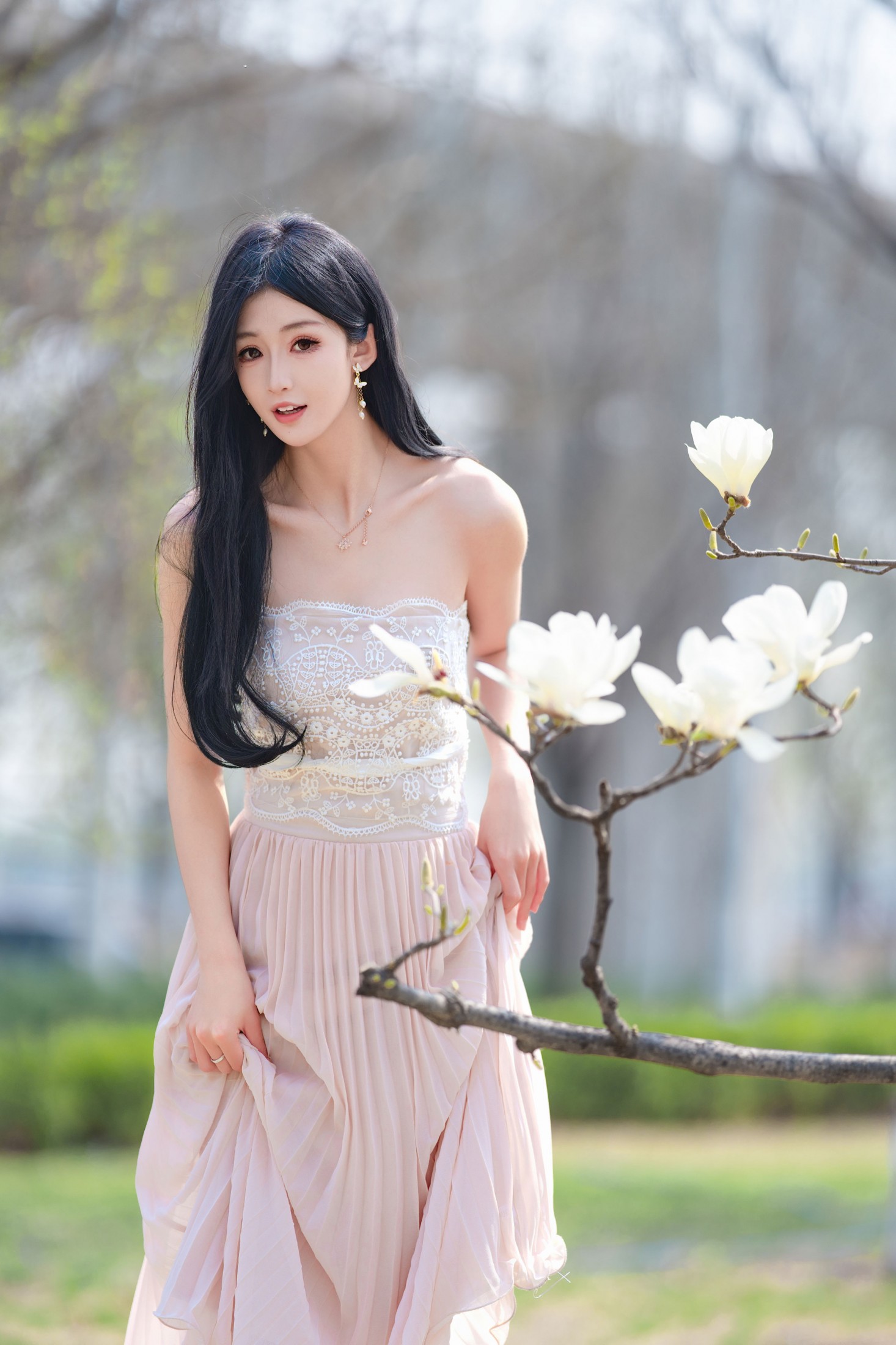 《玉兰花下 · 美人如玉》[18P]