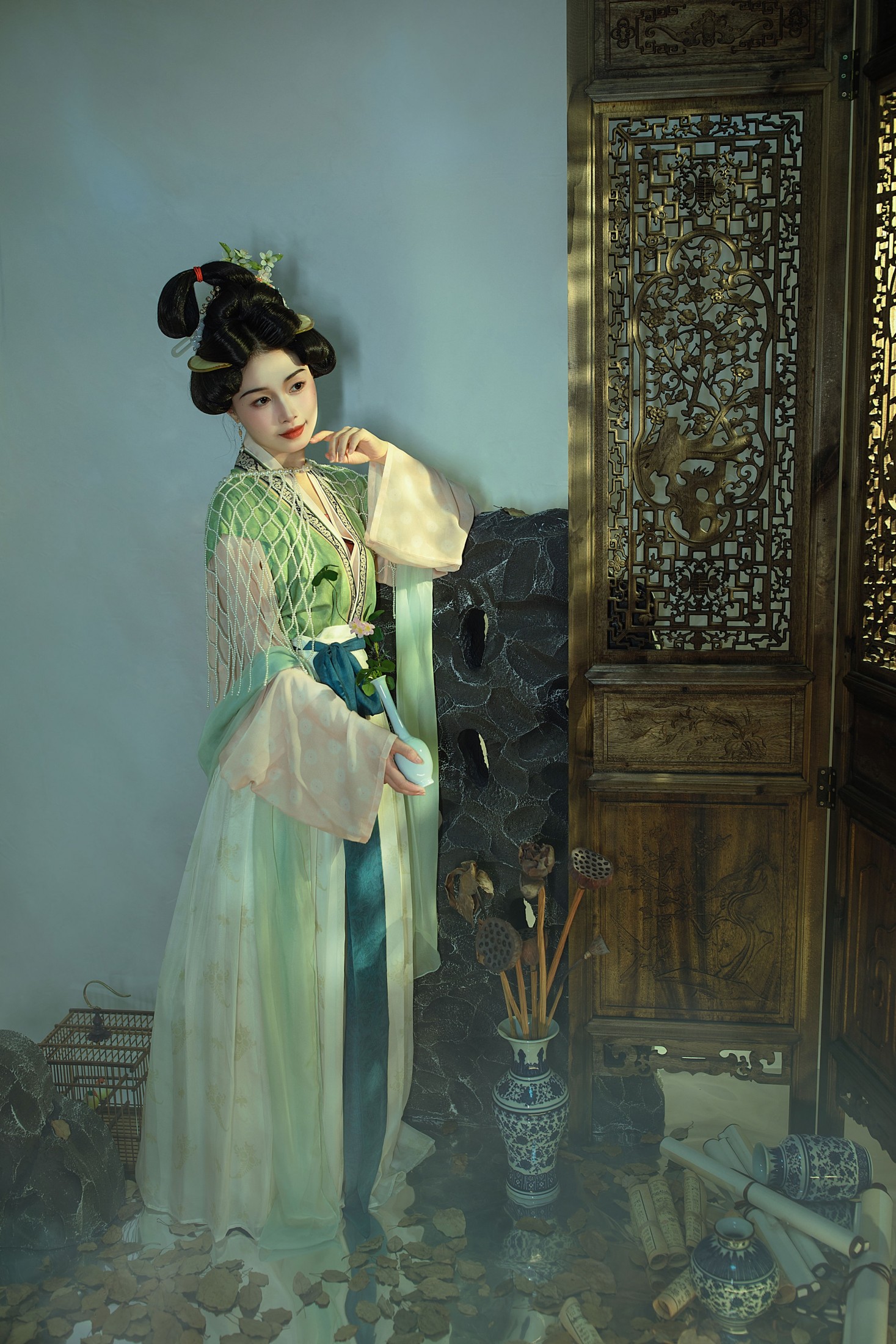 《灵儿仕女图》[13P]