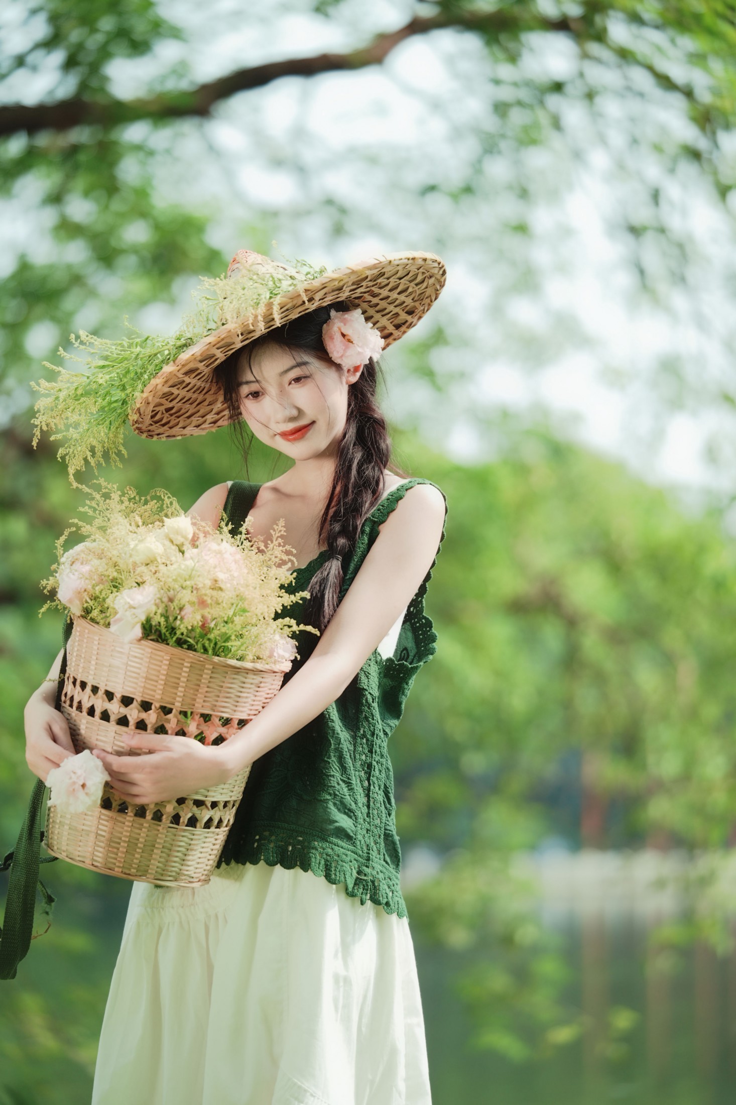 《夏日森系｜山野少女的浪漫日记》[13P]