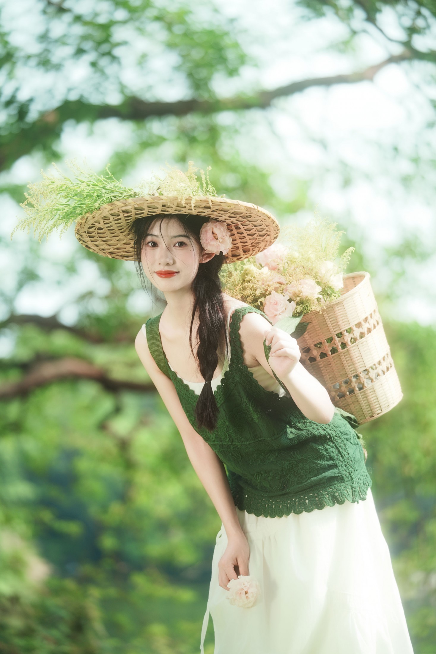 《夏日森系｜山野少女的浪漫日记》[13P]