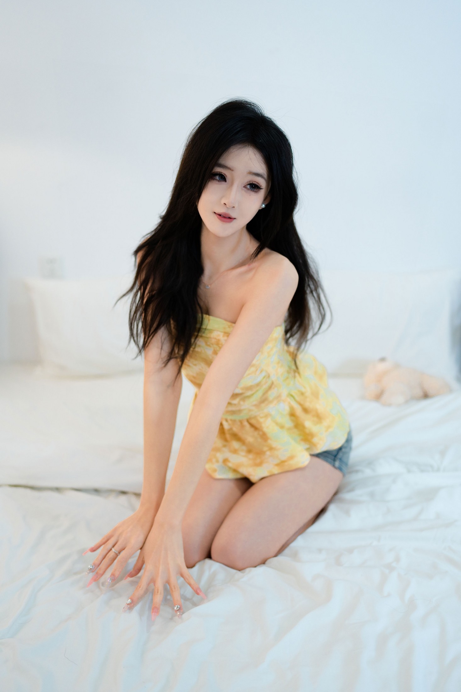 《纯欲风抹胸上衣・卧室柔光里的慵懒时刻》[36P]