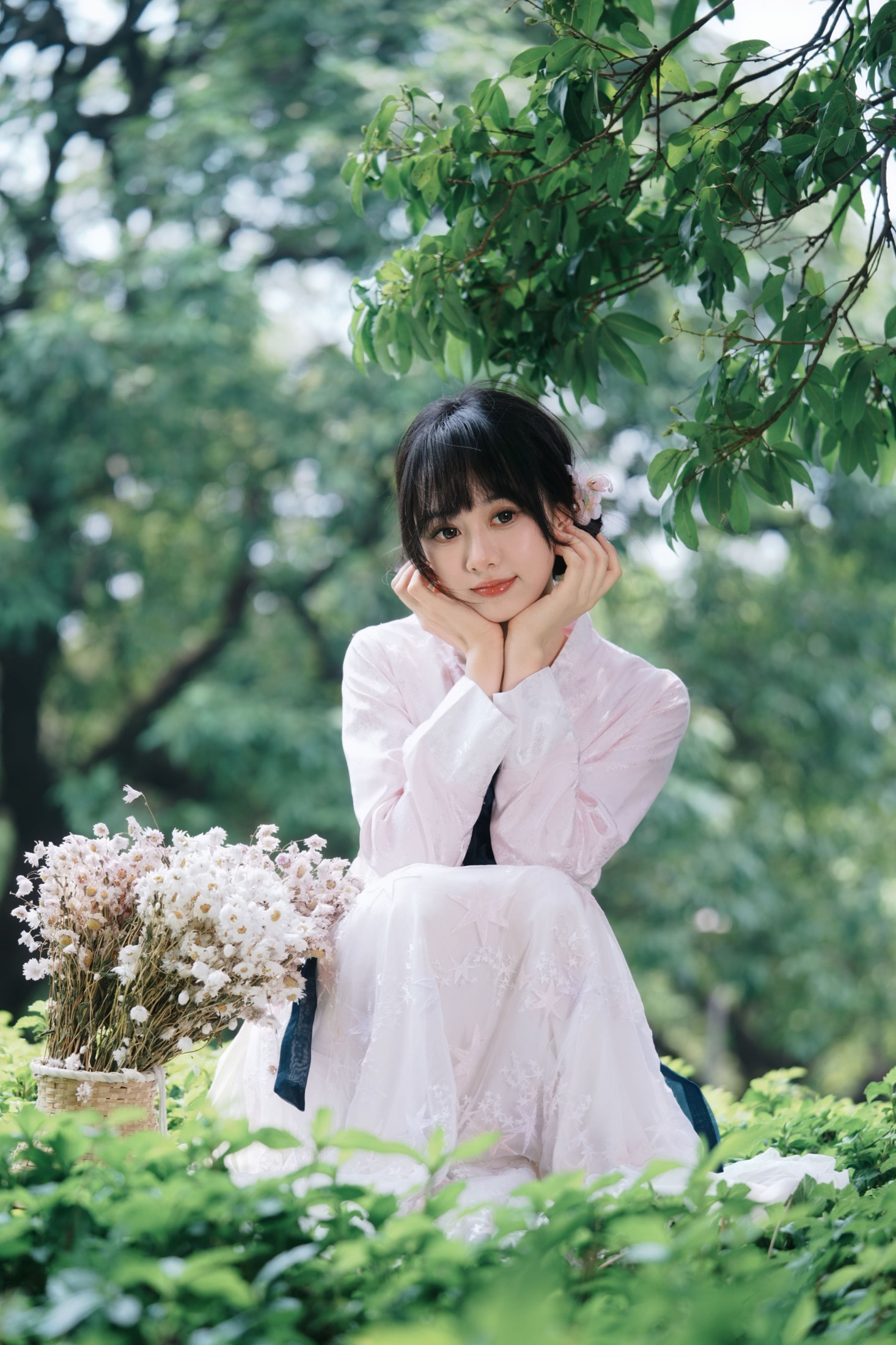 《一袭朝鲜服，山花在野，胶片质感温柔又耐看～》[26P]