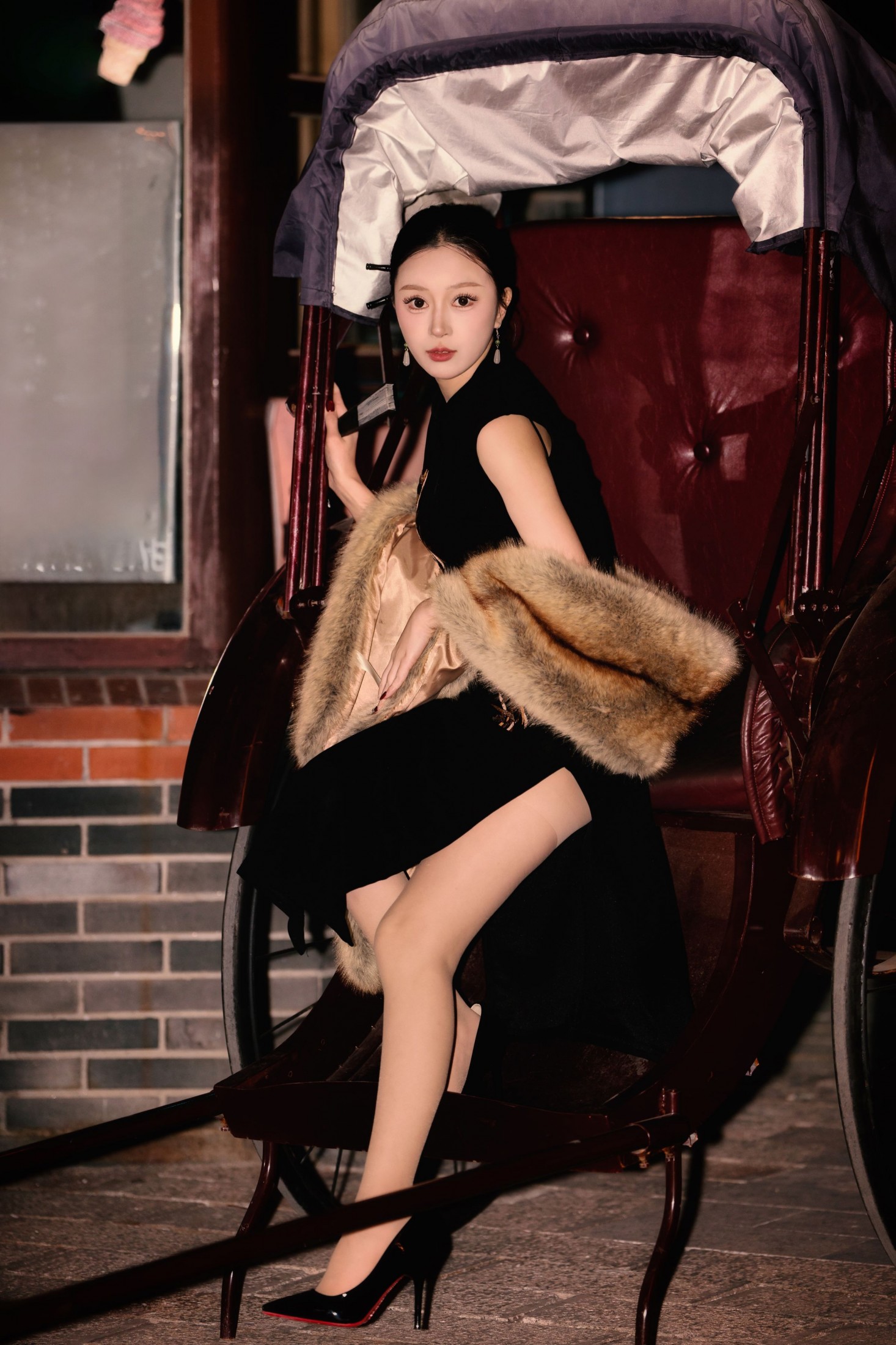 《夜景旗袍人像》[12P]