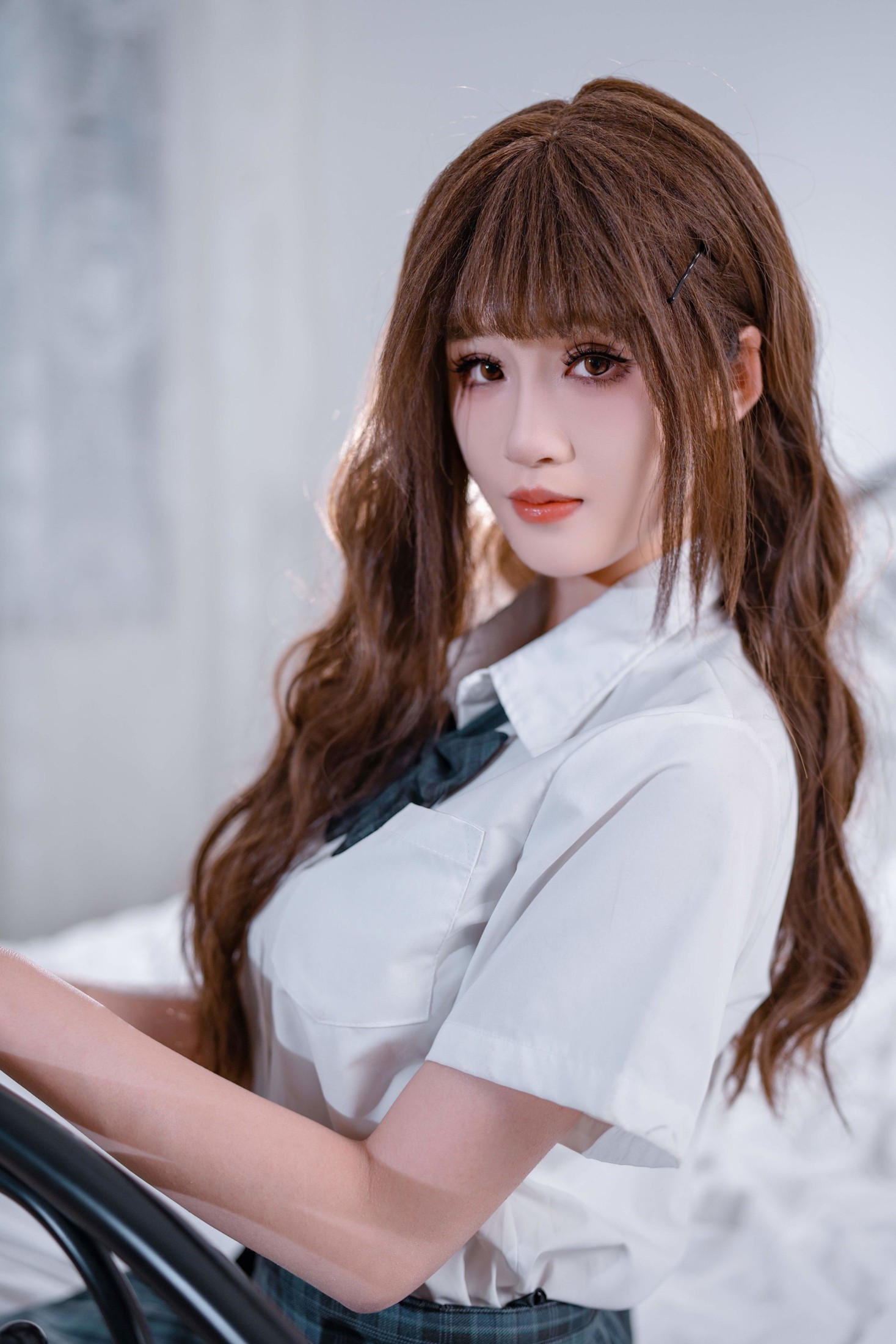 《JK 制服・白床空景》[53P]