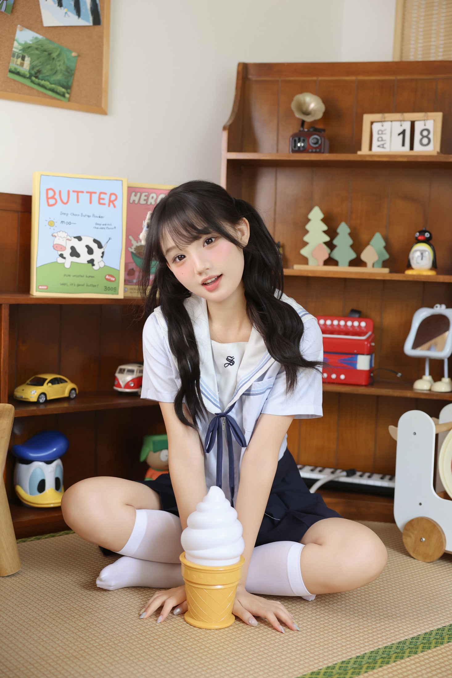 《日系jk少女|居家拍照》[30P]