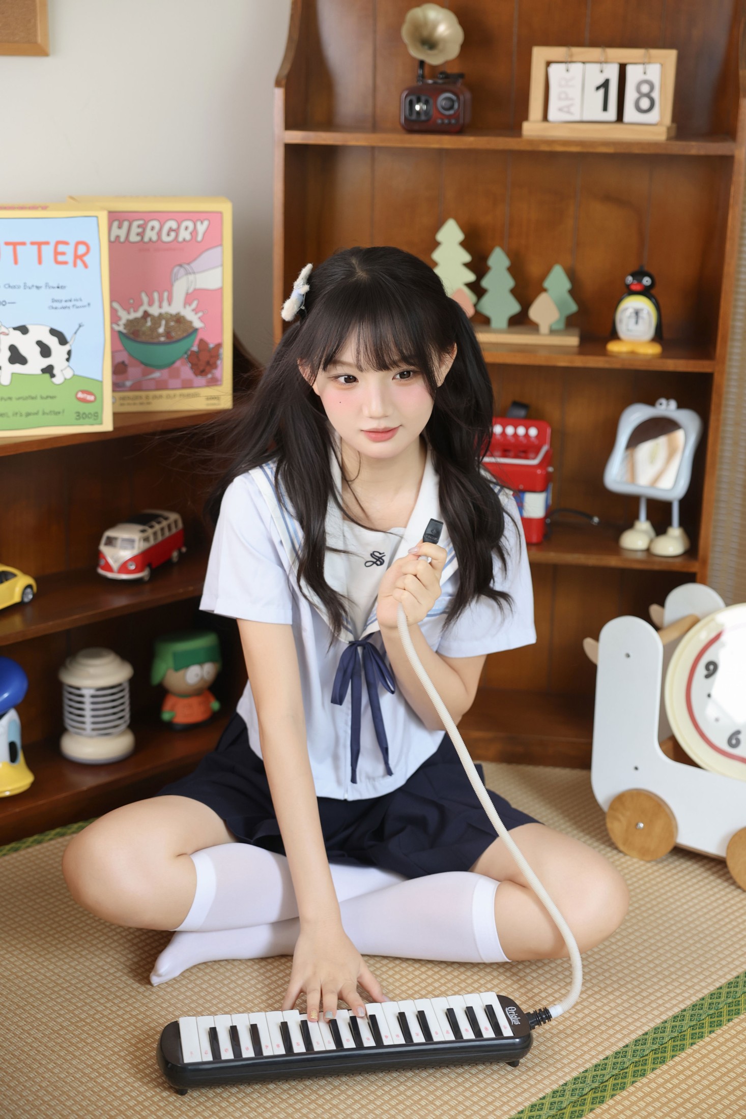 《日系jk少女|居家拍照》[30P]