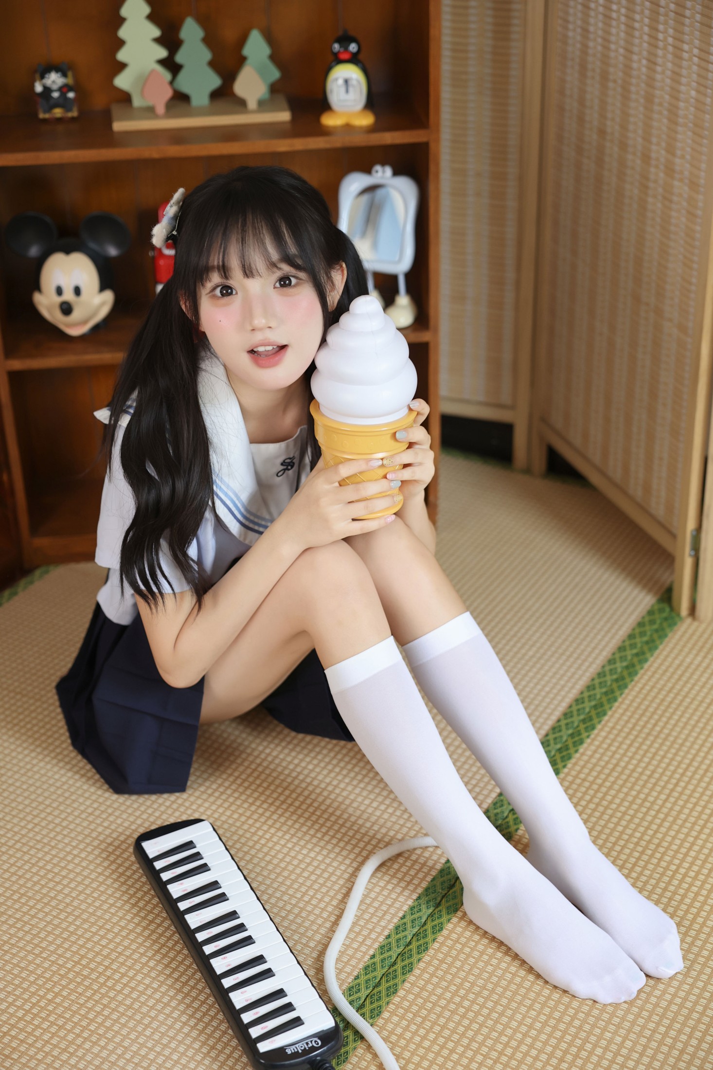 《日系jk少女|居家拍照》[30P]