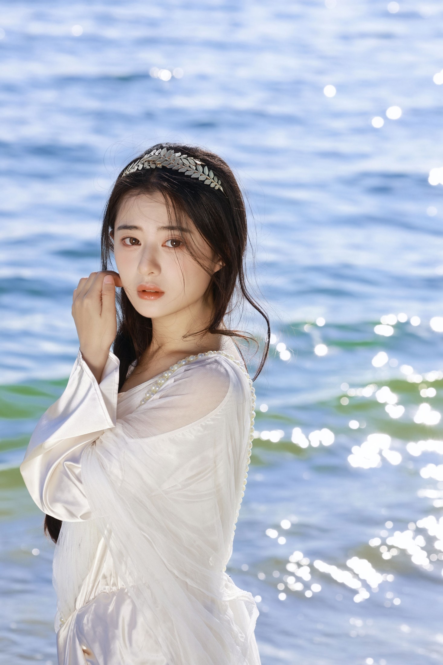 《海边的古希腊神话｜被阳光吻过的白裙女神》[15P]