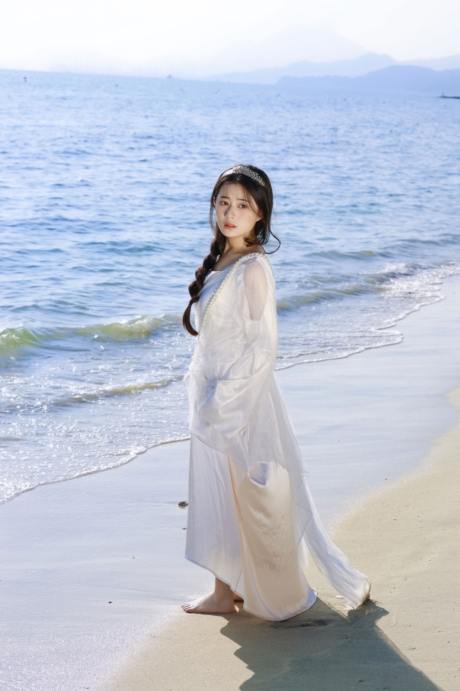 《海边的古希腊神话｜被阳光吻过的白裙女神》[15P]