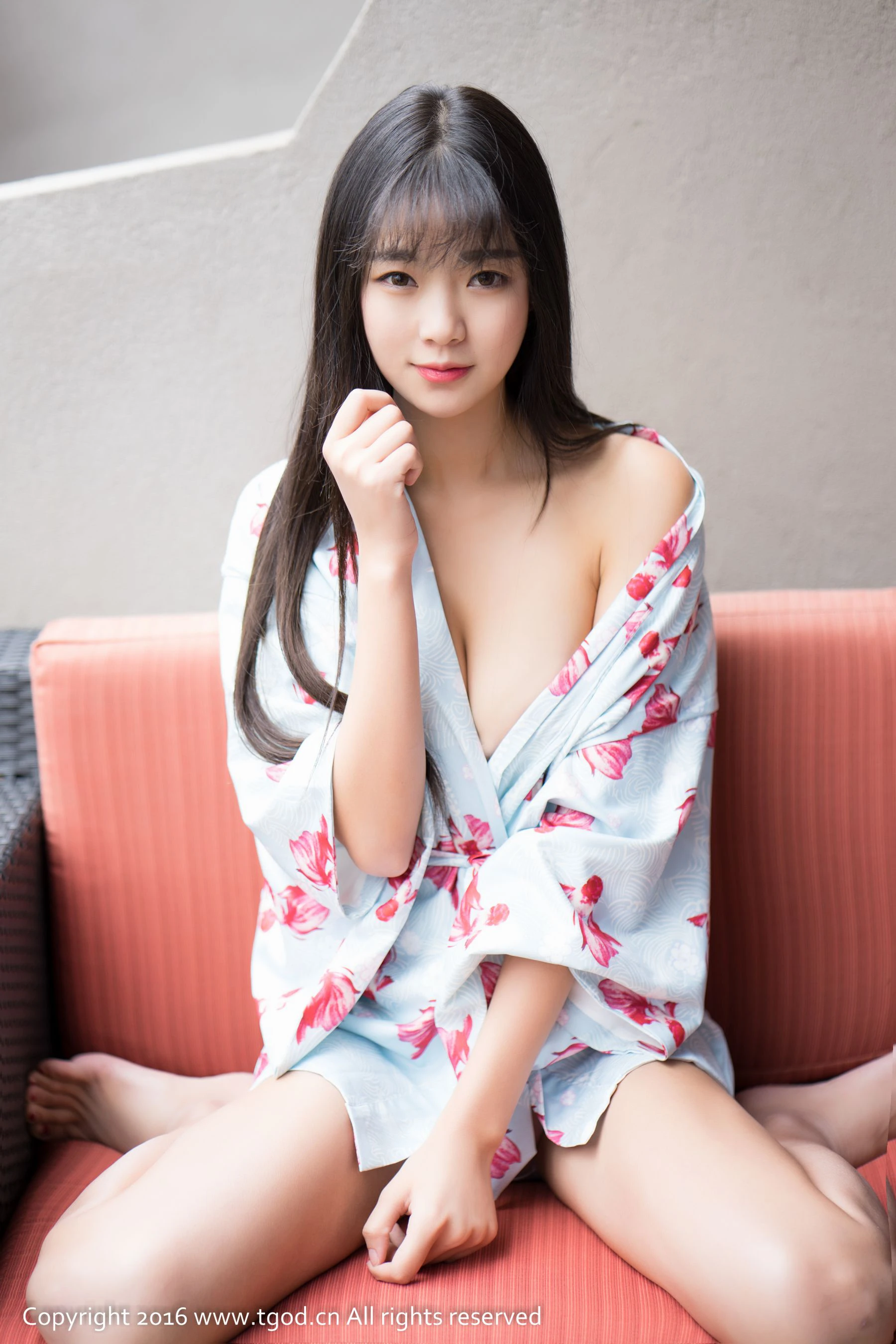 可乐Vicky《大理旅拍》清新和服+性感内衣 推女神@尤蜜荟