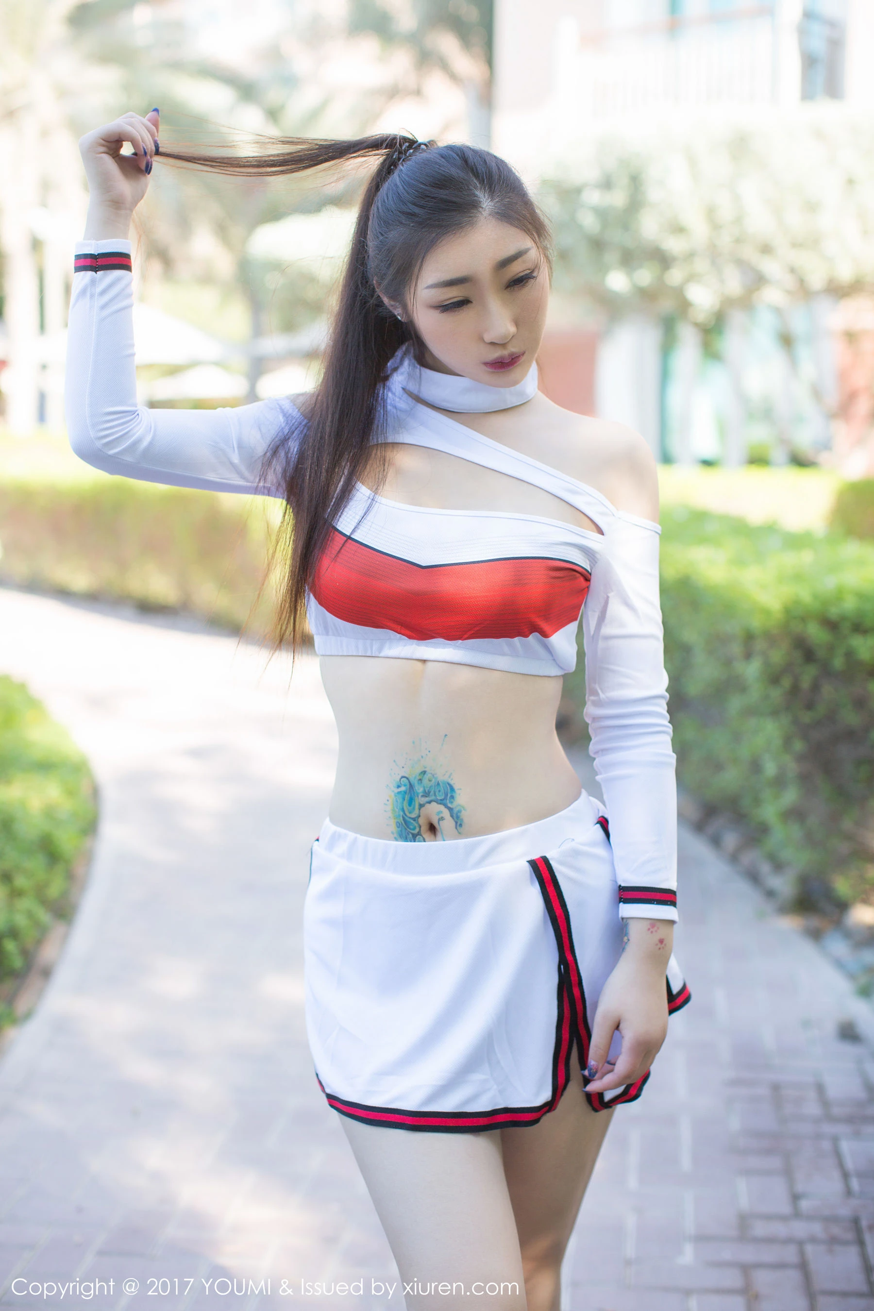 妲己_Toxic《制服+真空金属链》 尤蜜荟 VOL.090