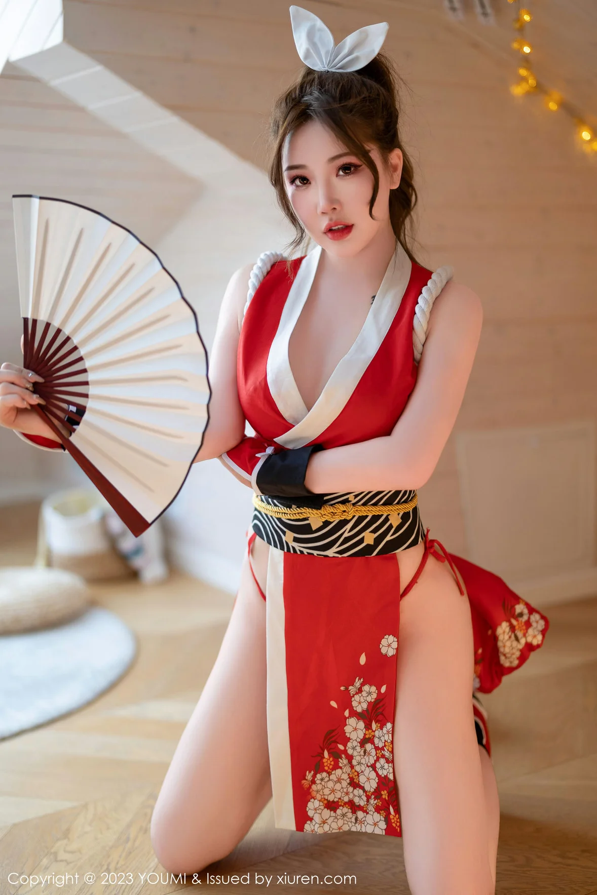 YOUMI 尤蜜荟 Vol.962 小海臀Rena 不知火舞cosplay性感写真 [71P]