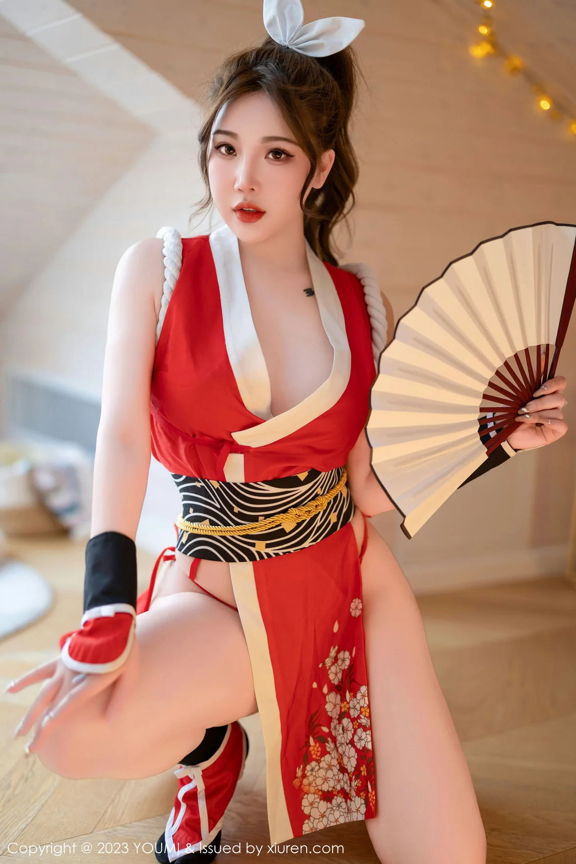 YOUMI 尤蜜荟 Vol.962 小海臀Rena 不知火舞cosplay性感写真 [71P]