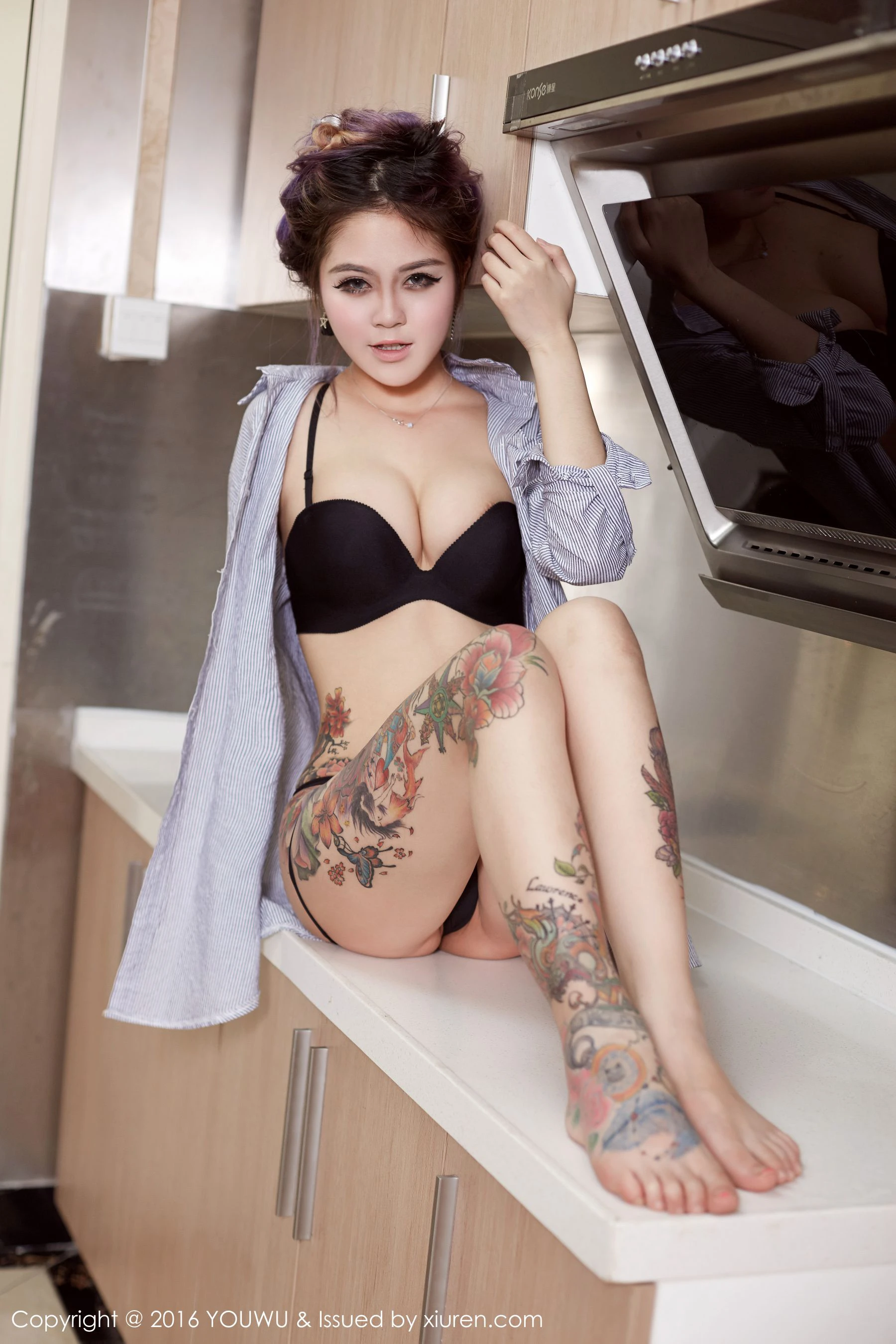 美贤子《精致靓丽的美女模特》 尤物馆 Vol.008