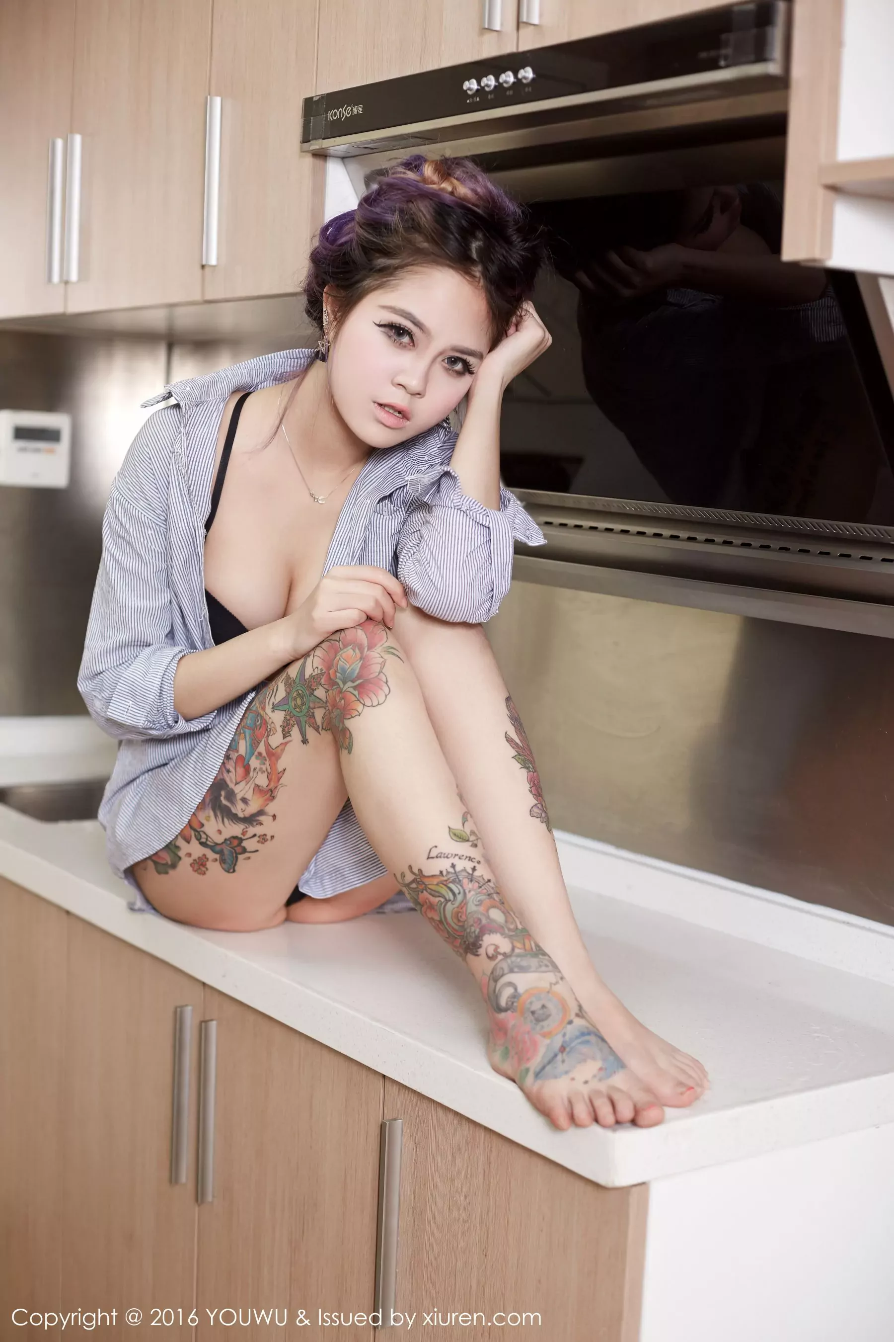 美贤子《精致靓丽的美女模特》 尤物馆 Vol.008